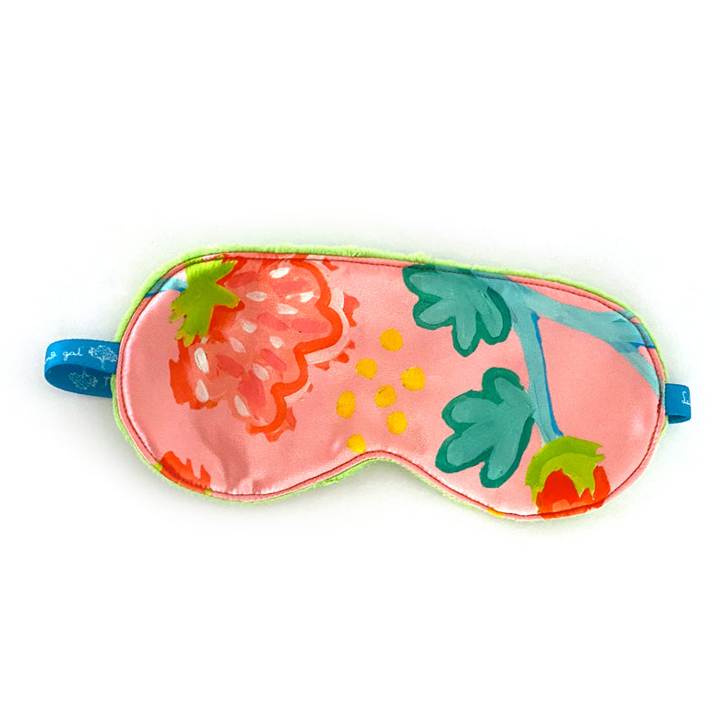 Bashful Peony Waltz Sleep Mask