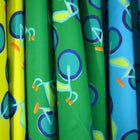 Surf Summer Bikes Fabric