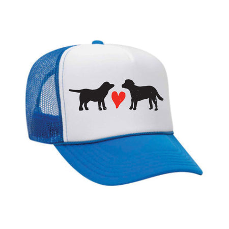 Cobalt Puppy Love Trucker Hat