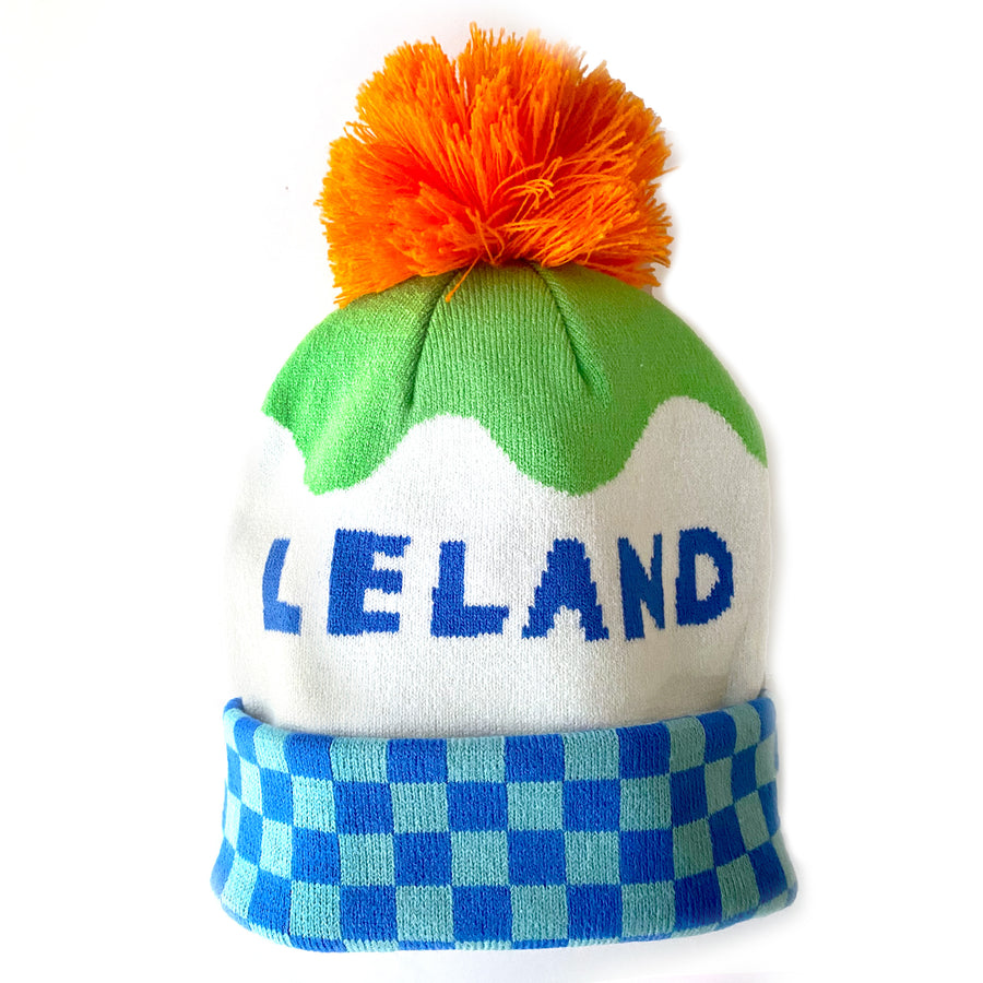 Leland Knit Pom Beanie
