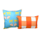 Surf Dog Day Afternoon Outdoor Square Pillow