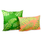Outdoor Pillow - Square - Emerald Floating Fronds
