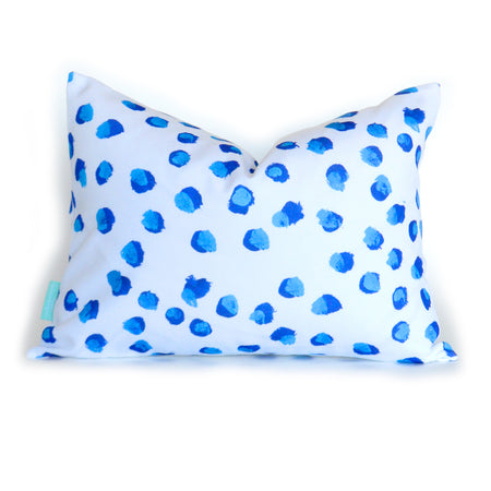 Blueberries Indoor Lumbar  Pillow