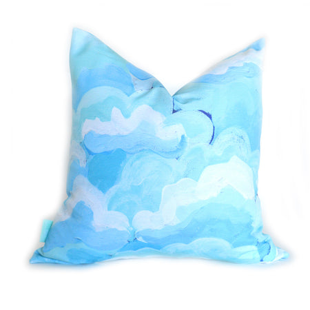 Buttermilk Skies Indoor Square  Pillow