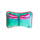Seagreen Dragonfly Mini Velvet Boutique Pillow