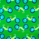Emerald Summer Bikes Fabric