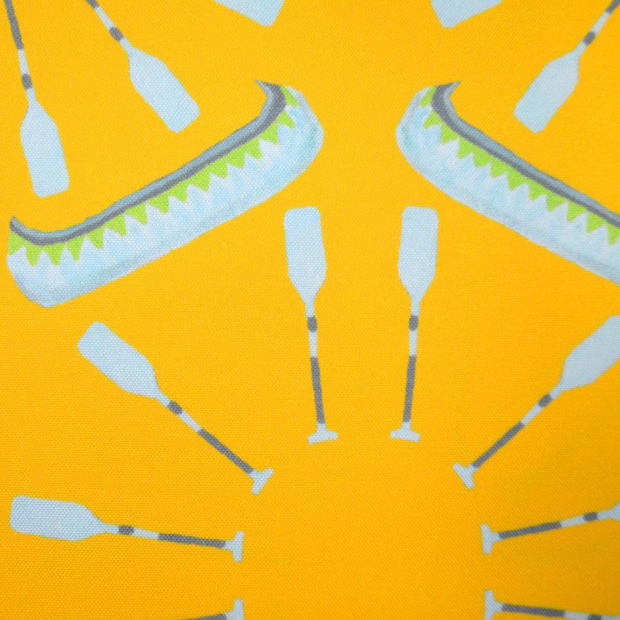 Yellow Canoes Fabric
