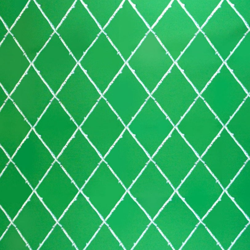 Emerald Birch Lattice Fabric