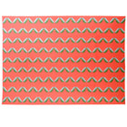 Geranium Tug Chevron Fabric