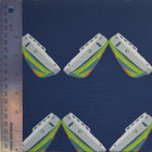 Navy Tug Chevron Fabric