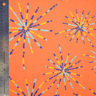 Tangerine Fireworks Fabric