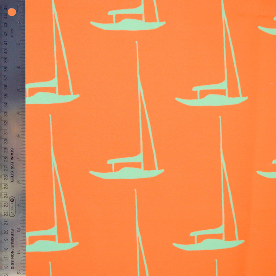 Tangerine Safe Harbor Fabric