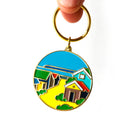 Wishtown Cloisonné Keychain