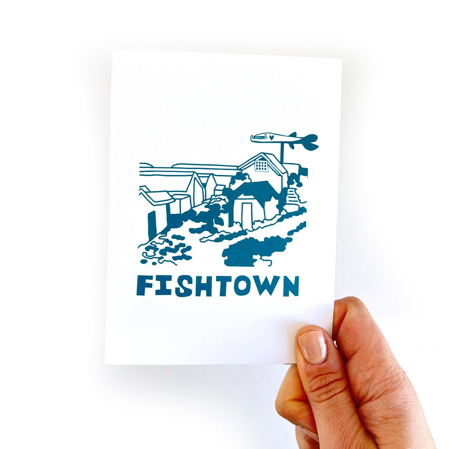Fishtown Graphic Greeting Card