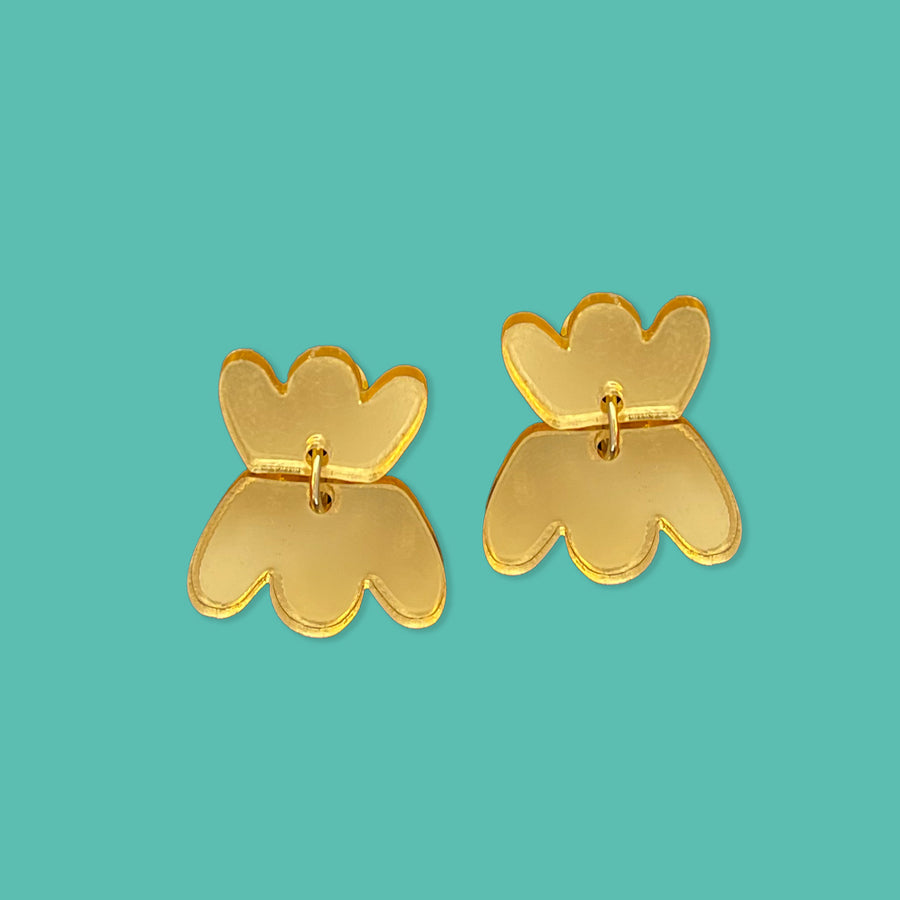 Gold Mini Betties Earrings