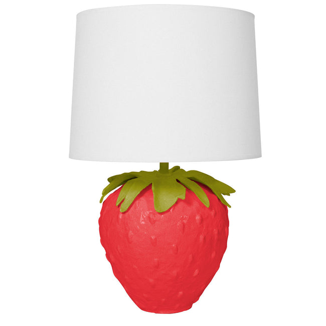 Red Strawberry Table Lamp Stray Dog