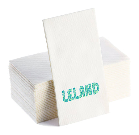 Leland Rope Design Linen-feel Napkins