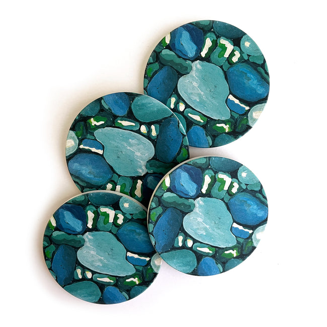 Leland Blue Coasters