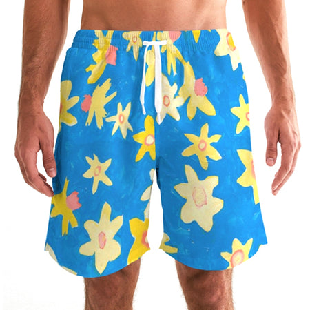 Matisse Daffodil Disco Men's Swim Trunks