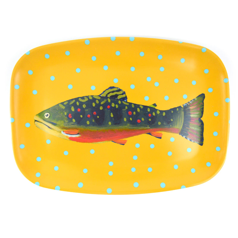 Sunshine Trout Melamine Platter