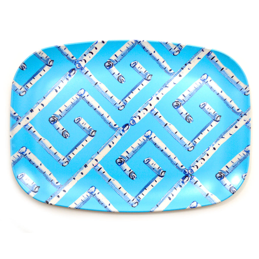 Surf Fancy Birch Key Melamine Platter