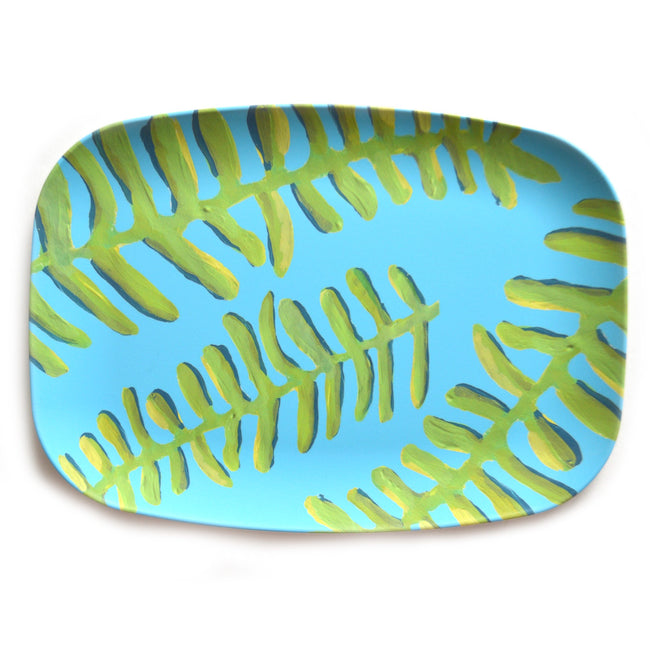 Surf Floating Fronds Melamine Platter