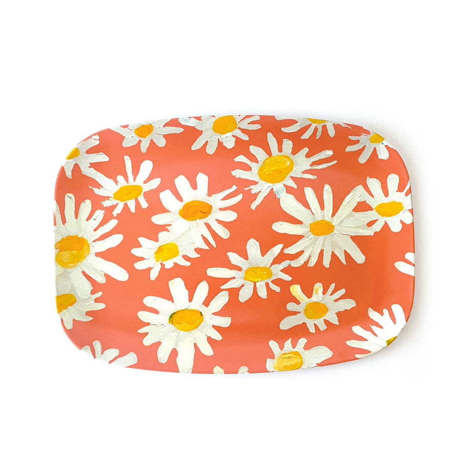 Poppy Shasta Swing Melamine Platter