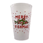 Red Merry Fishmas Shatterproof Cup Set