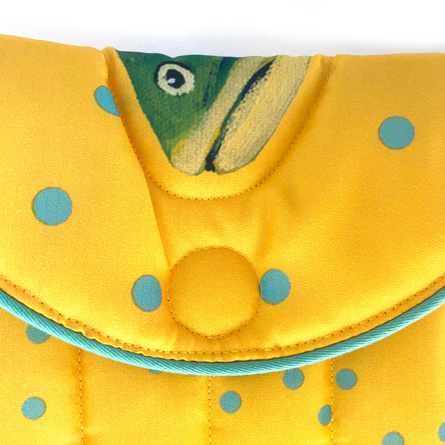 Sunshine Trout Quilted Computer Case