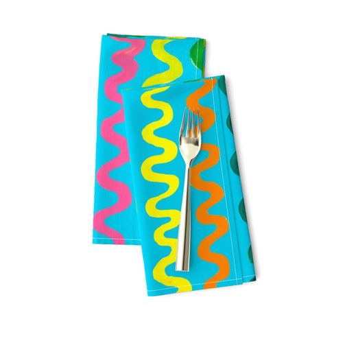 Surf Flourish Cloth Napkins