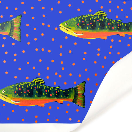 Wallpaper - Periwinkle Brook Trout