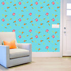 Wallpaper - Robin Egg Katherine's Blooms