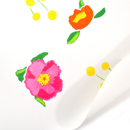 Wallpaper - White Katherine's Blooms