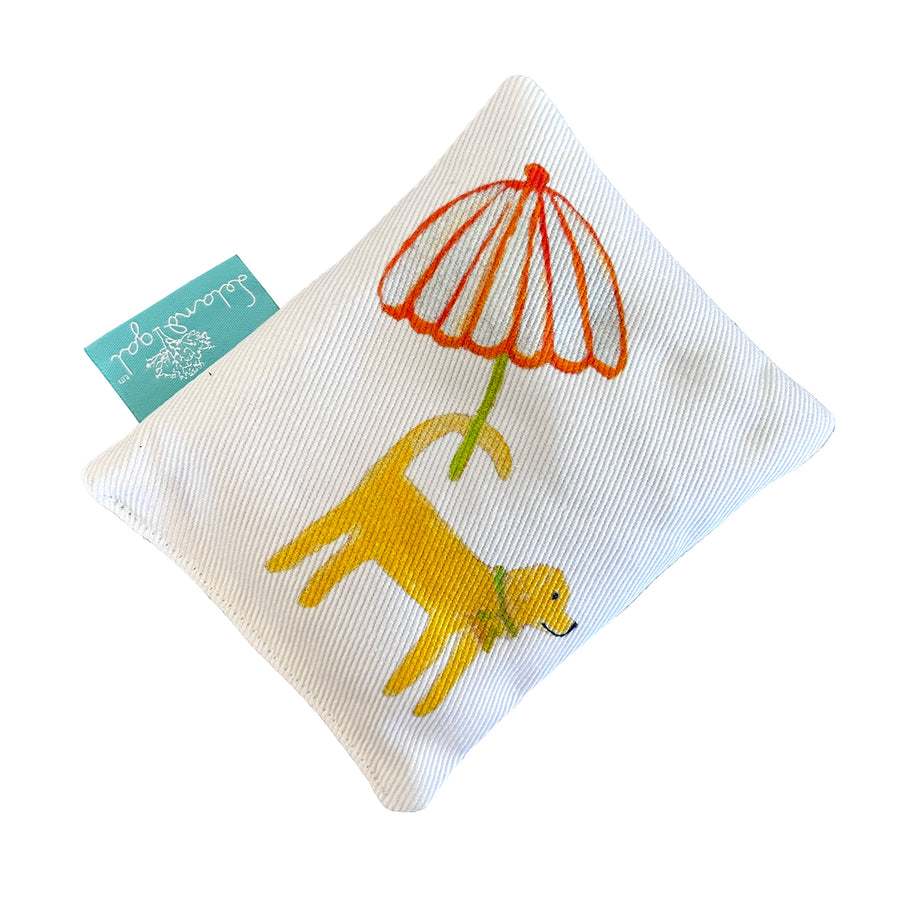 White Dog Day Afternoon Sachet