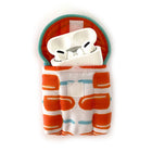 Dreamsicle Quilted Ear Bud Case