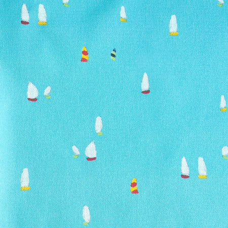 Aqua Chicago Mac Fabric